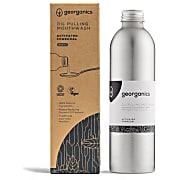 Georganics Oilpulling Mondwater- Geactiveerde Houtskool 275ml
