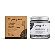Georganics Fluoridevrije Minerale Tandpasta - Geactiveerde Houtskool 120ml