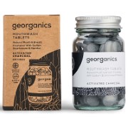 Georganics Mondwater Tabletten - Geactiveerde Houtskool