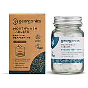 Georganics Mondwater Tabletten - Engelse Pepermunt