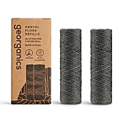 Georganics Natuurlijke Floss Refill - Houtskool
