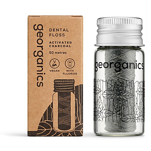 Georganics Natuurlijke Flos - Houtskool