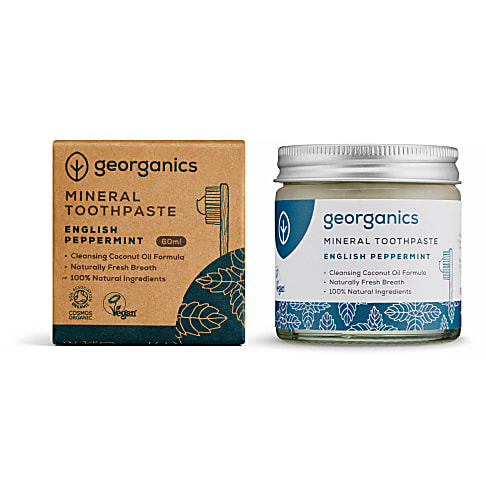 Georganics Mineraalrijke Tandpasta - Engelse Pepermunt