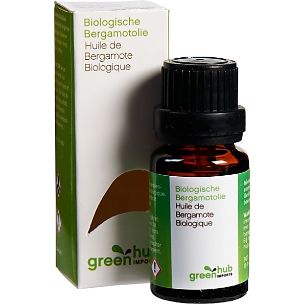 GreenHub Biologische Etherische Olie voor Was - Bergamot 8719326023779