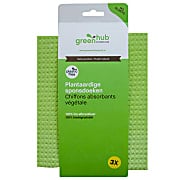 Greenhub Plantaardige Sponsdoeken (3 stuks)