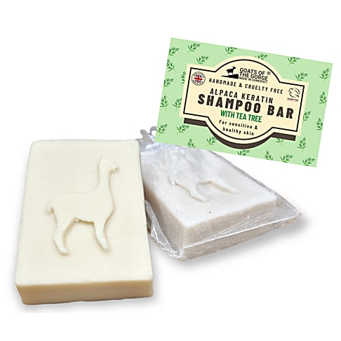 Goats of the Gorge Alpaca Keratine Shampoo Bar - Tea tree