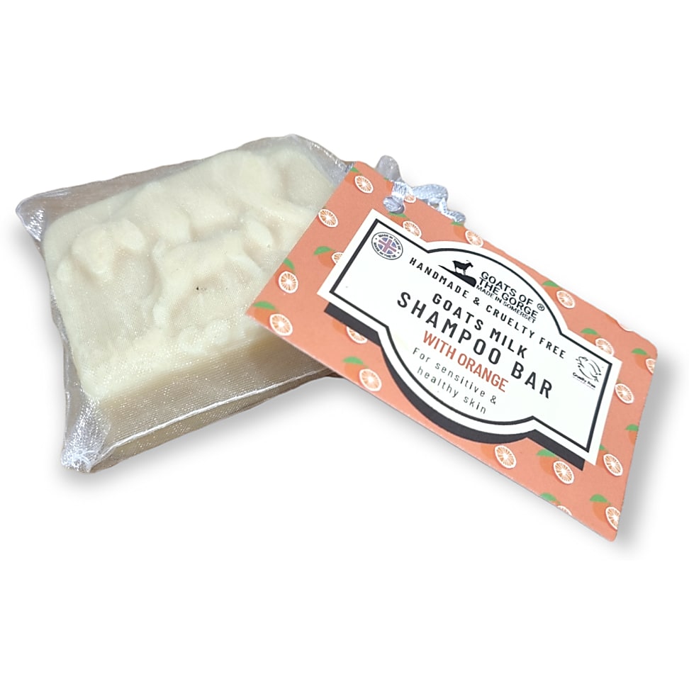 Image of Goats of the Gorge Geitenmelk Shampoo Bar - Sinaasappel