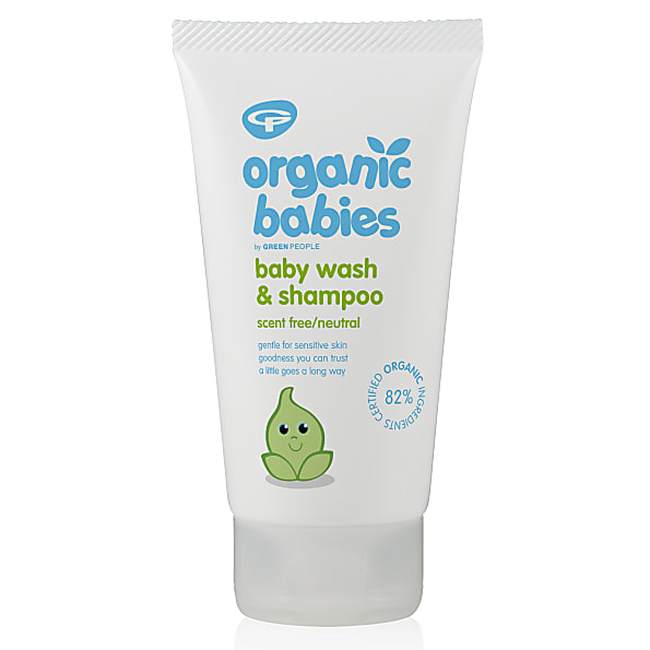 Image of Green People Baby Wash & Shampoo Zonder Geurstoffen