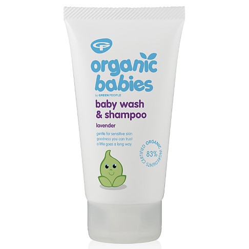 Green People Organic Babies Baby Wash & Shampoo - Lavendel