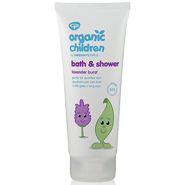 Image of Green People Organic Children Bath & Shower - Lavender Burst