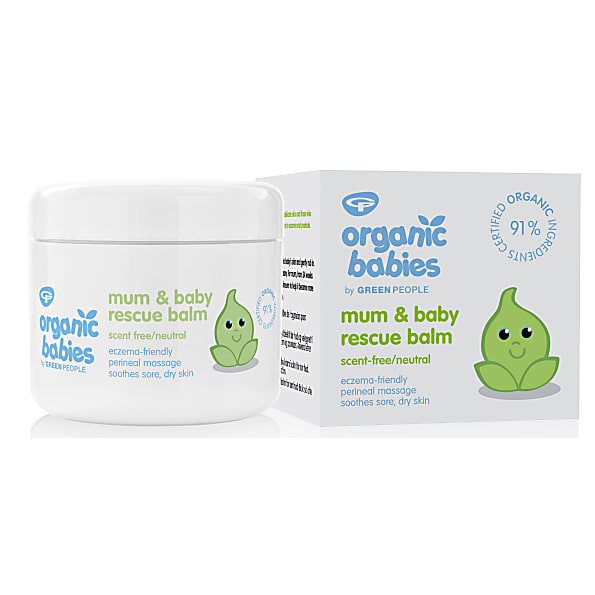 Image of Green People Moeder & Baby Rescue Balm - Parfumvrij