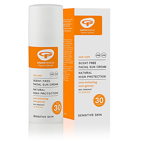 Green People Parfumvrije Zonnebrandcreme Gezicht SPF30