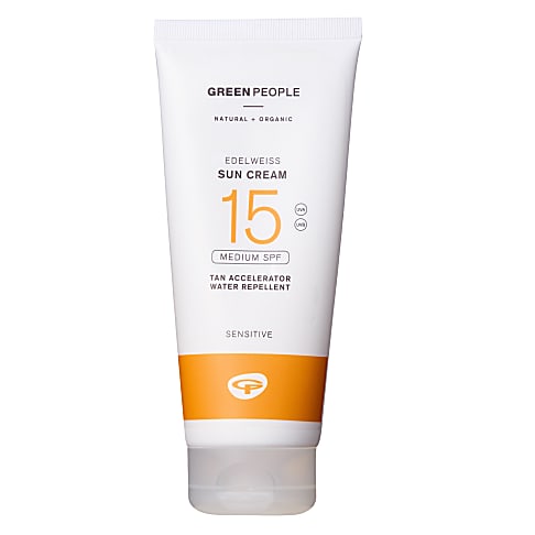 Green People Zonnecrème SPF 15 (met bruinversneller) 200ml