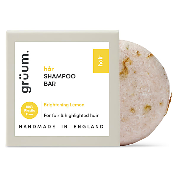 Image of grüum hår Plasticvrije Shampoo Bar - Brightening