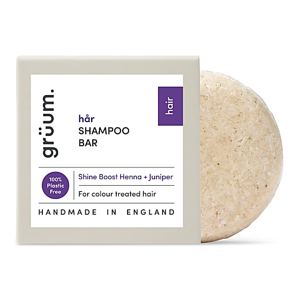 Image of grüum hår Plasticvrije Shampoo Bar - Shine Enhancing