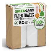 Greencane 2 Ply Keukenpapier (70 Vellen) 2 Rollen