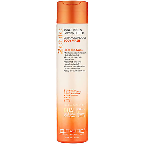 Image of Giovanni 2chic Ultra Voluptuous Body Wash - Tangerine & Papaya Butter