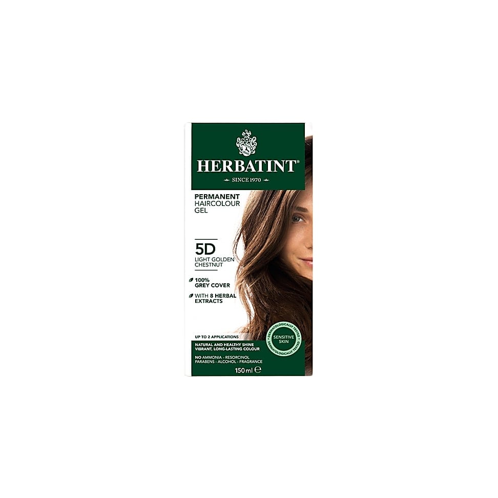 Herbatint Haarverf - Licht Gouden Kastanje 8016744500128