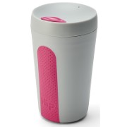 Hip Reisbeker 355ml - Stone & Hot Pink