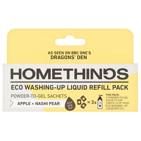 Homethings Eco Afwasmiddel Refill 3 Zakjes
