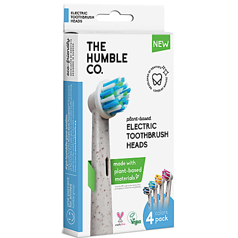 The Humble Co Opzetborstels voor Elektrische Tandenborstels Oral B - (4 stuks)