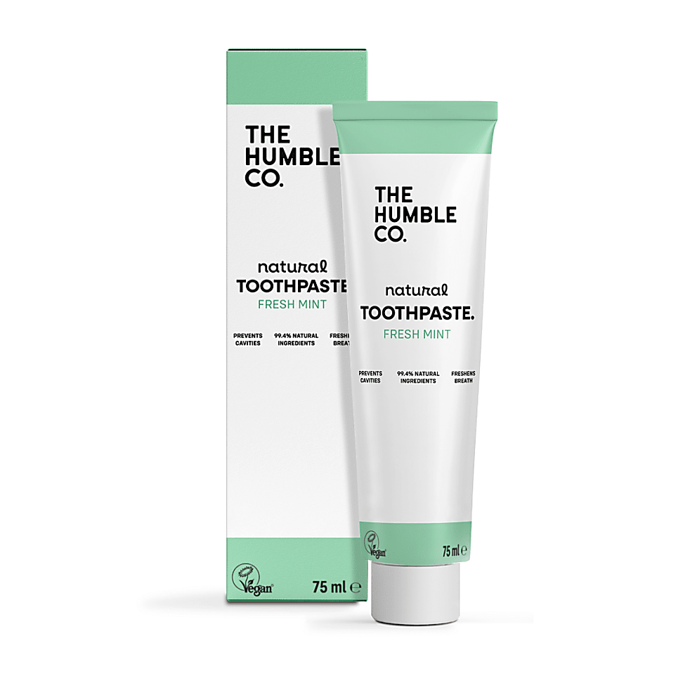 Image of Humble Natuurlijke Tandpasta met Fluoride - Fresh Mint 75ml