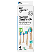 The Humble Co. Bamboe Opzetborstels voor Philips Sonicare Reminder - Soft (4stuks)