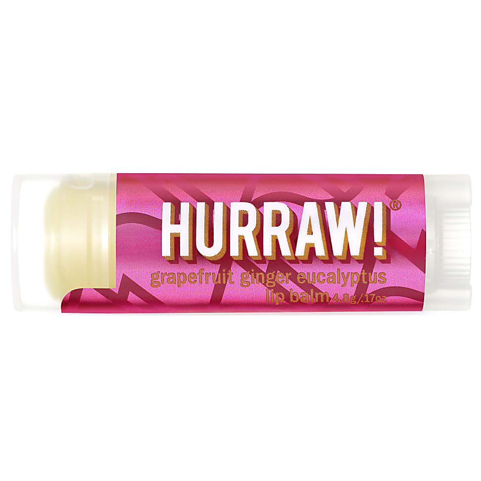 Image of Hurraw Grapefruit Ginger Eucalyptus Lippenbalsem