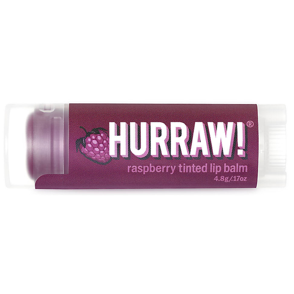 Image of Hurraw Raspberry Getinte Lippenbalsem