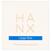 Hanx Large Ultra Dun Vegan Condoom - 3 stuks
