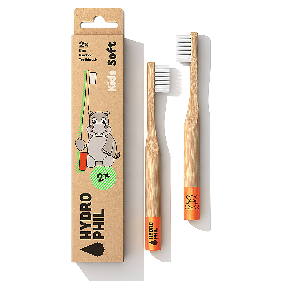 Hydrophil Bamboo Tandenborstel Kids Rood
