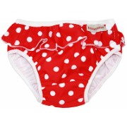 ImseVimse Zwem Luiers - Red Dots Frill