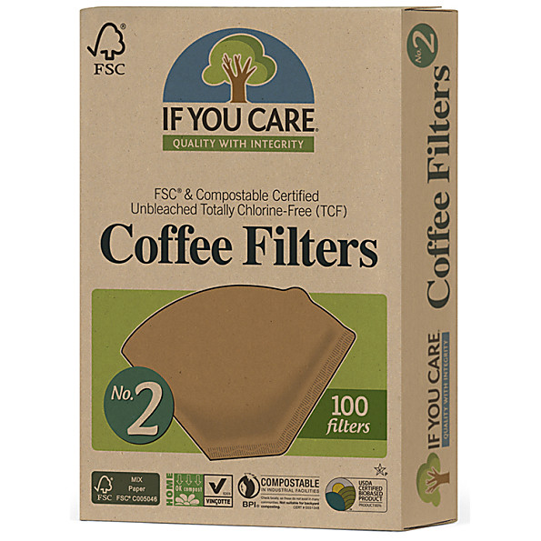 Image of If You Care Afbreekbare Koffiefilter No. 2