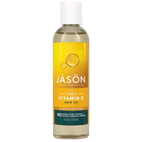 Jason Organic Vitamin E 5000IU Oil (fijne lijntjes)