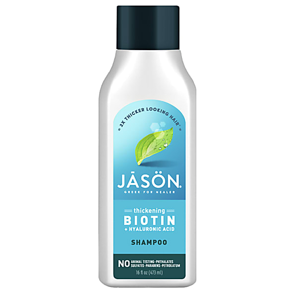 Image of Jason Organic Biotin Shampoo beschadigd haar