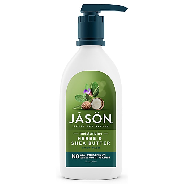 Image of Jason Natural Body Wash - Kruiden & Sheaboter hydraterend Herbal...