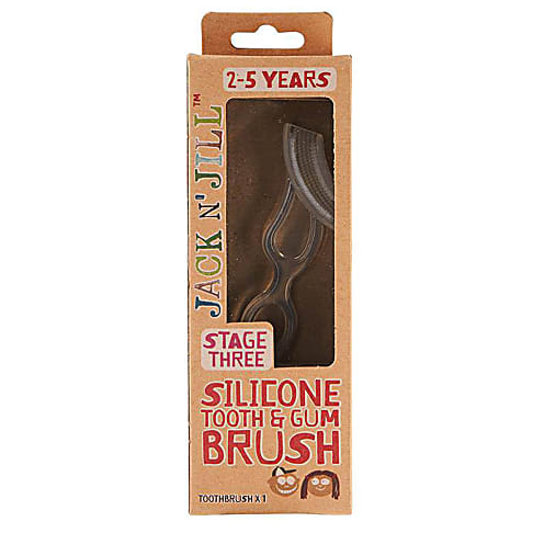 Jack N' Jill Silicone Tanden- en Tandvleesborstel (2 tot 5 jaar)