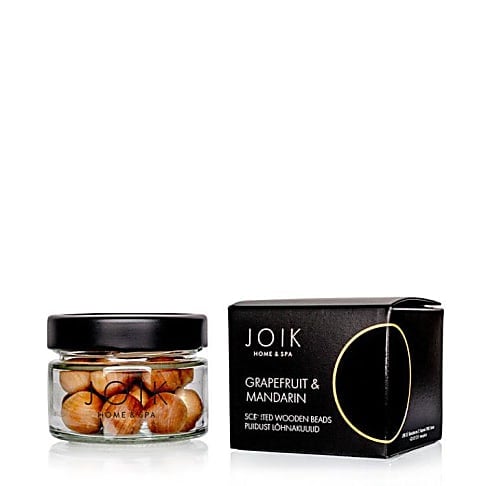 JOIK - Geparfumeerde Houten Kralen Grapefruit & Mandarijn - 15 stuks