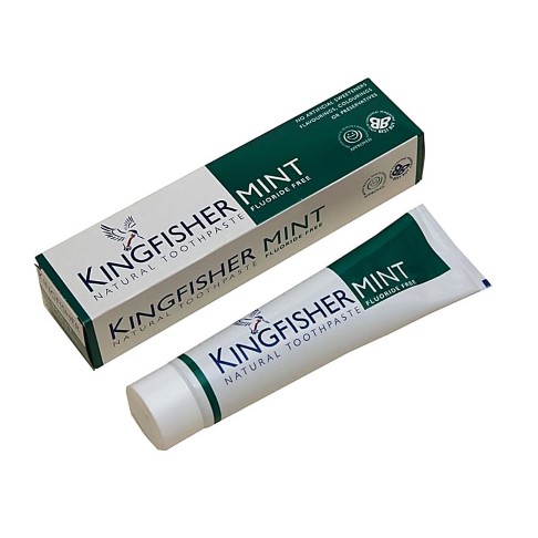 Kingfisher Mint Tandpasta - Fluoride Vrij