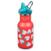 Klean Kanteen Kinder Drinkfles Classic Narrow Sippydop - Coral Strawberries (355ml)