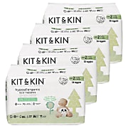 Kit & Kin Luiers Maat 2 Voordeelverpakking (4x38 stuks)