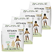 Kit & Kin Luierbroekjes Maat 5 Junior - Voordeelverpakking (4x20 stuks)