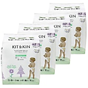 Kit & Kin Luierbroekjes Maat 7 XXL - Voordeelverpakking (4x16 stuks)