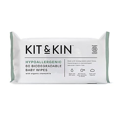 Kit & Kin Billendoekjes (60 stuks)