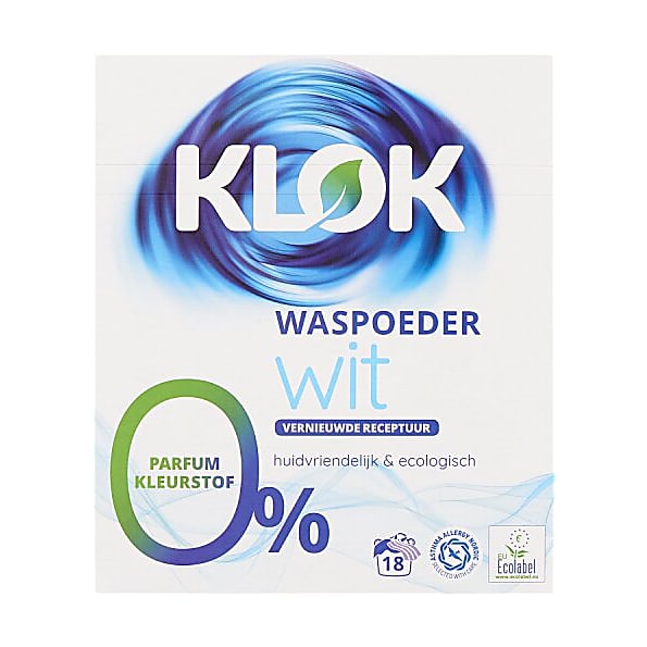 Image of Klok Waspoeder Wit 18 wasbeurten