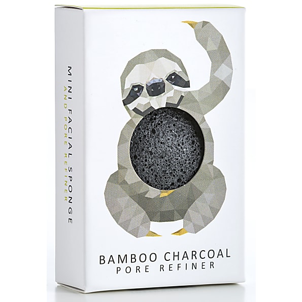 Image of Konjac Mini Rainforest Pore Refiner Bamboo Charcoal - Sloth