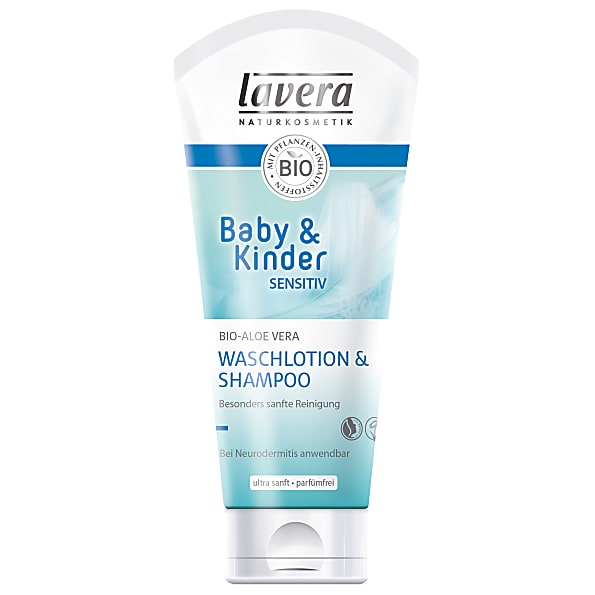 Image of Lavera Baby & Kinder Sensitiv Waslotion & Shampoo
