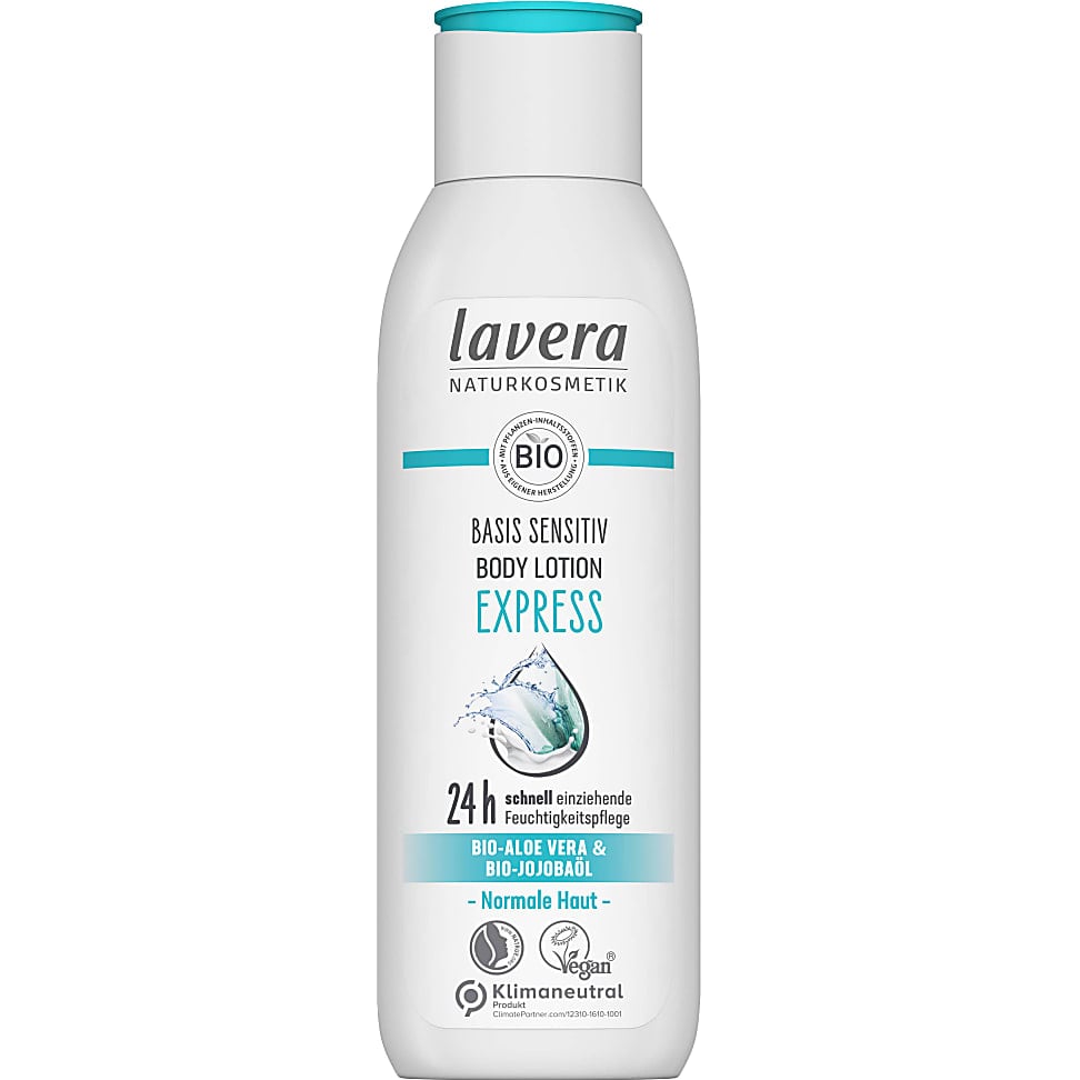 Image of Lavera Basis Sensitive Bodylotion Express normale huid