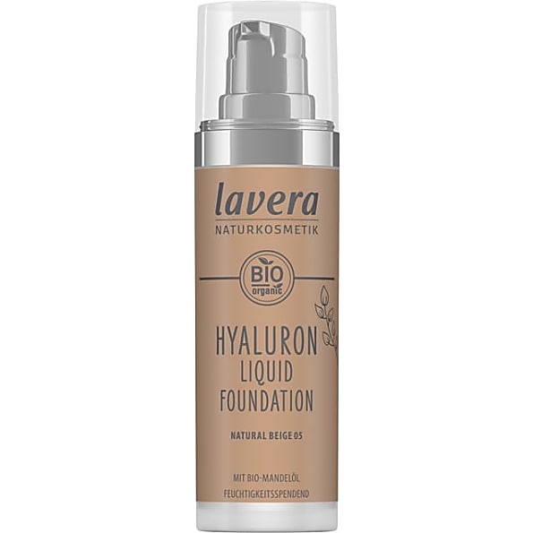 Image of Lavera Hyaluron Liquid Foundation Natural Beige