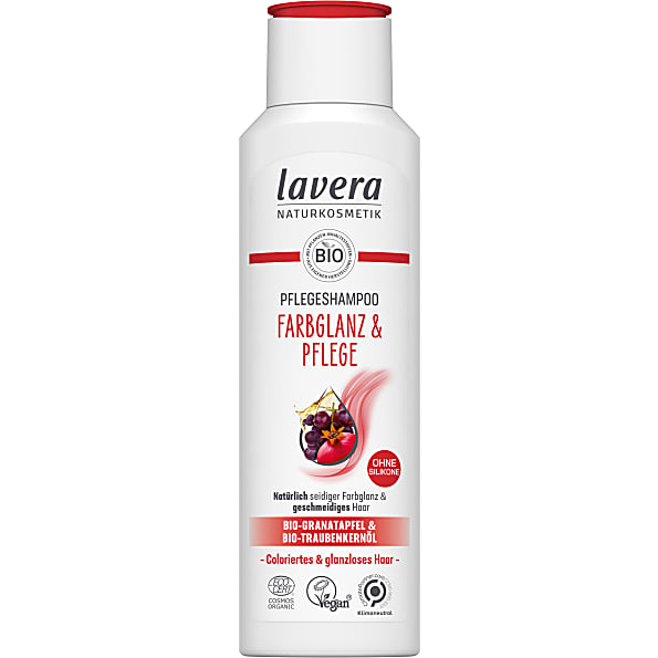 Image of Lavera Granaatappel & Druivenpitolie Shampoo gekleurd haar